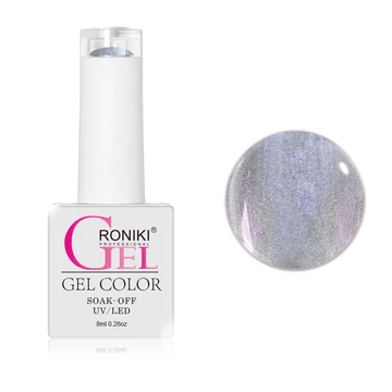 Roniki Mermaid cat eye TPO free gél lakk 02 - mágnesezhető