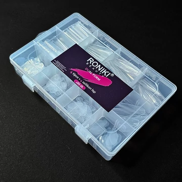 Roniki dual form tip csomag - 4 típus + 4 szilikon lap - 288db 