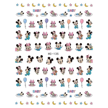 Roniki mesefigurás matrica - öntapadó - Mickey