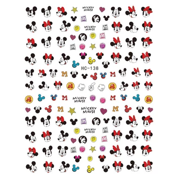 Roniki mesefigurás matrica - öntapadó - Mickey