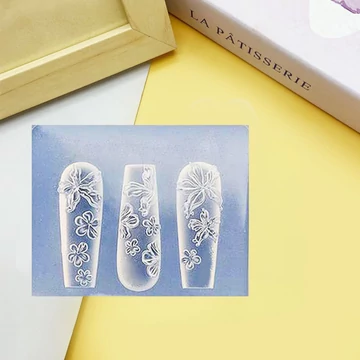Roniki 3D szilikonforma - virág