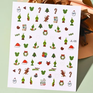 Roniki Grincs matrica - öntapadó #28