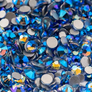 Roniki csiszolt strasszkő mix - SS4-SS20 - lt.sapphire AB