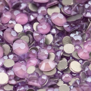 Roniki csiszolt strasszkő mix - SS4-SS20 - MRD lilac