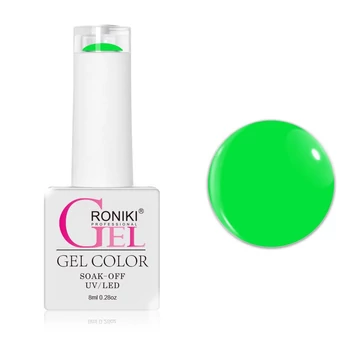 Roniki Glow in the dark széria TPO free - 03 sötétben világító neon zöld gél lakk