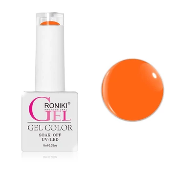 Roniki Glow in the dark széria TPO free - 11 sötétben világító neon narancs gél lakk