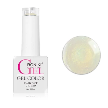 Roniki Pearl threaded széria TPO free - 03 sárga gyöngyház gél lakk