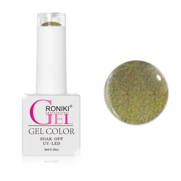 Roniki Amber cat eye TPO free gél lakk 01 - mágnesezhető