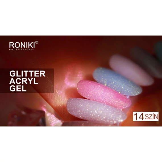 Roniki glitter poly gel - 11 - 30g
