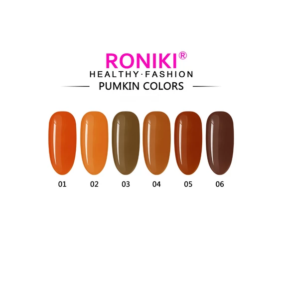 Roniki Pumpkin széria hema & TPO free - 02 gél lakk