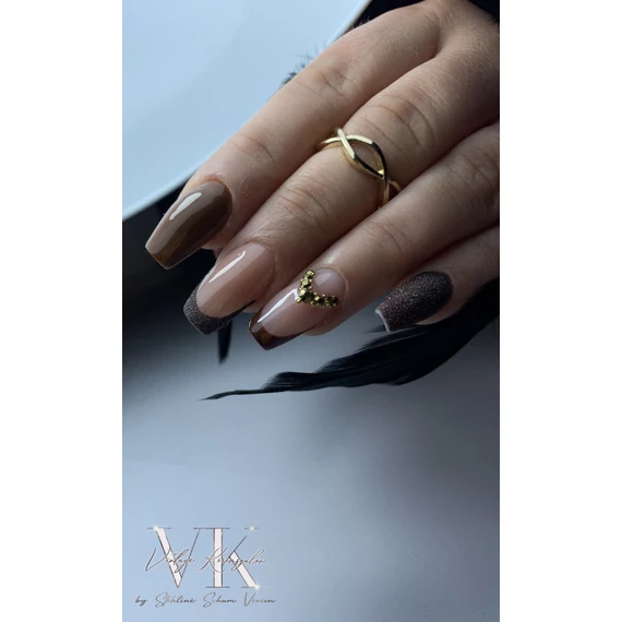 Roniki Vanilla latte széria hema free - 12 gél lakk