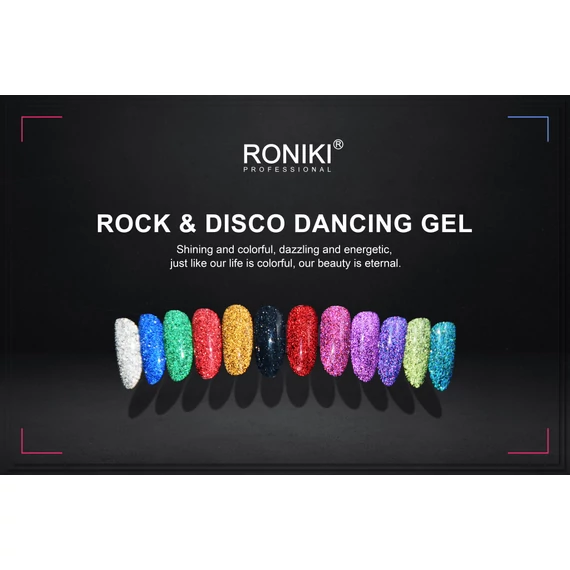 Roniki Rock & disco széria - 11 gél lakk