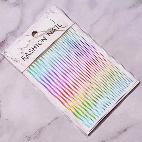 Roniki vonal matrica - öntapadó - holografikus színes