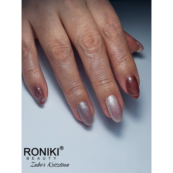 Roniki Variety magic cat eye TPO free gél lakk 02 - mágnesezhető