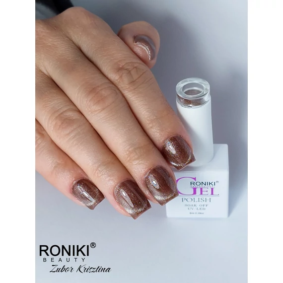 Roniki Variety magic cat eye TPO free gél lakk 02 - mágnesezhető