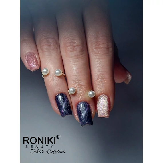 Roniki Variety magic cat eye TPO free gél lakk 09 - mágnesezhető