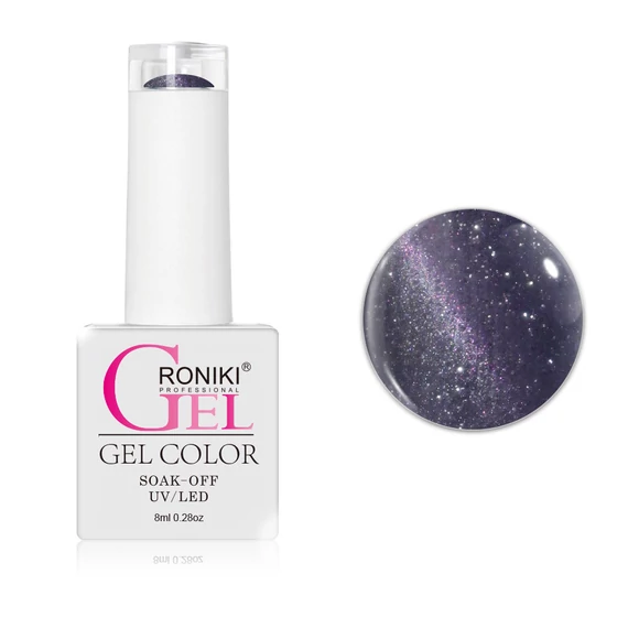 Roniki Variety magic cat eye TPO free gél lakk 10 - mágnesezhető
