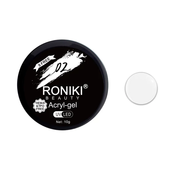 Roniki hema & TPO free soft poly gel - white - 10g