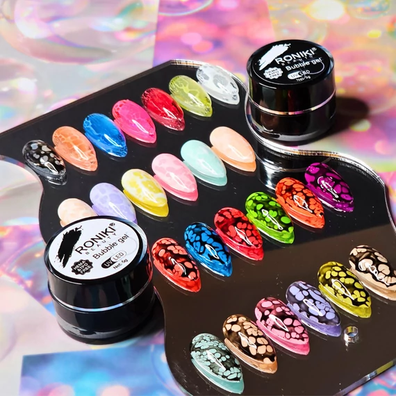 Roniki Bubble gél csomag - black - hema & TPO free