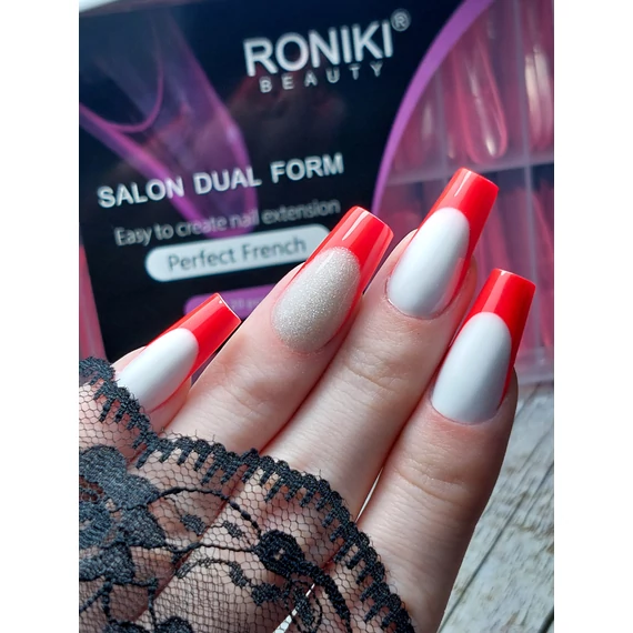 Roniki salon dual form perfect french tip - francia reverse tip