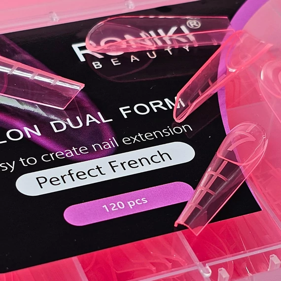 Roniki salon dual form perfect french tip - francia reverse tip