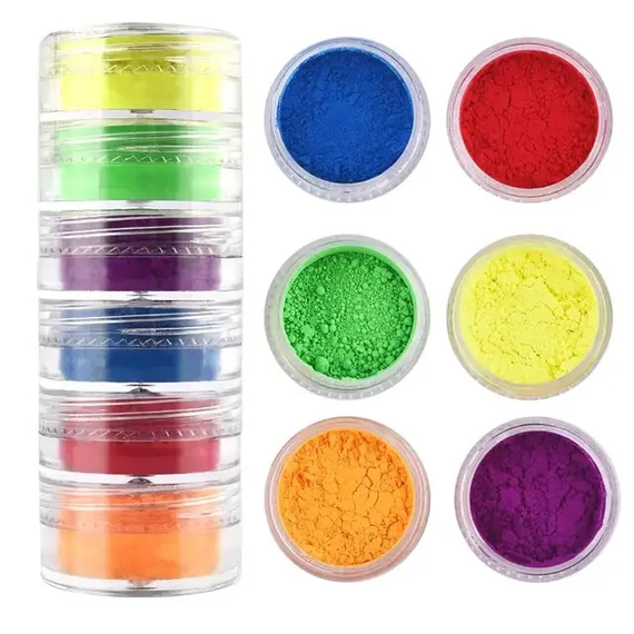 Roniki neon pigmentpor szett - A - 6db