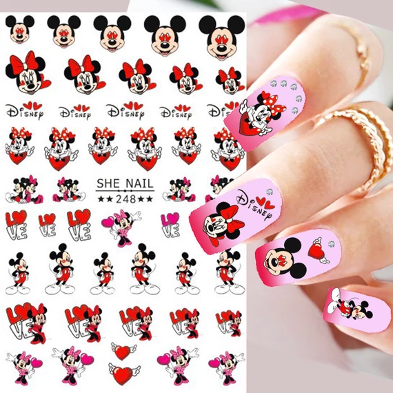 Roniki mesefigurás matrica - öntapadó - Mickey