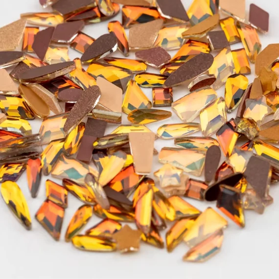 Roniki csiszolt formakő mix - summer tan -  100db