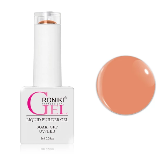 Roniki liquid builder gél - 09 - ecsetes építőzselé