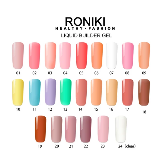 Roniki liquid builder gél - 09