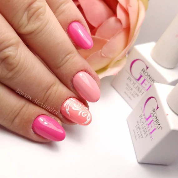 Roniki Pink széria - 01 gél lakk