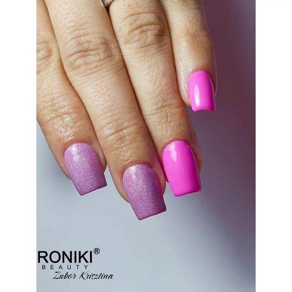 Roniki Purple flower széria - 07 gél lakk