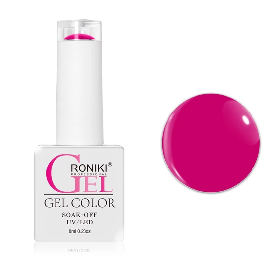 Roniki Purple flower széria hema free - 09 gél lakk