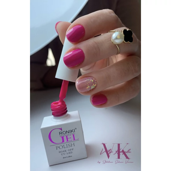 Roniki Purple flower széria hema free - 09 gél lakk