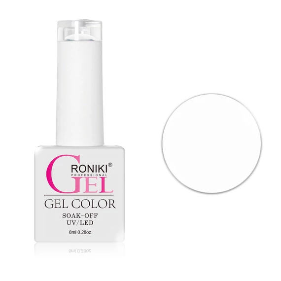 Roniki Summer sunshine széria TPO free - 01 (white) gél lakk