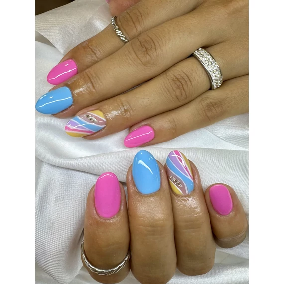 Roniki Vivid blue széria - 11 gél lakk
