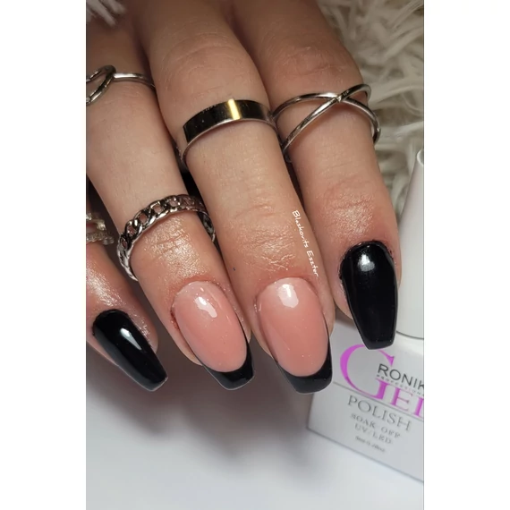 Roniki Warm winter széria - 01 (black)  gél lakk