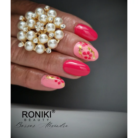 Roniki Rose red széria - 03 gél lakk