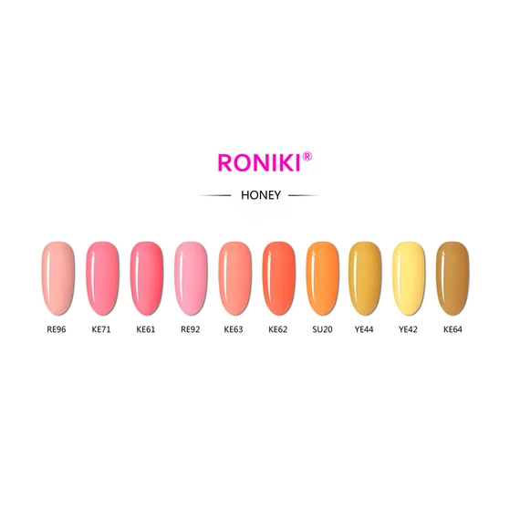 Roniki Honey széria - 04 gél lakk