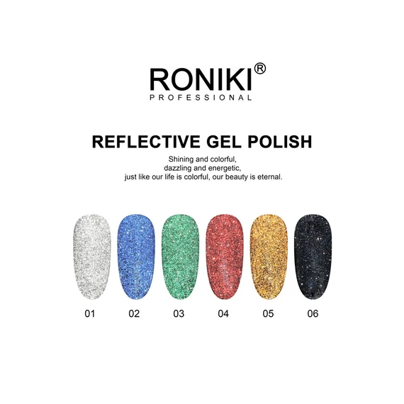 Roniki Rock & disco széria - 04 gél lakk