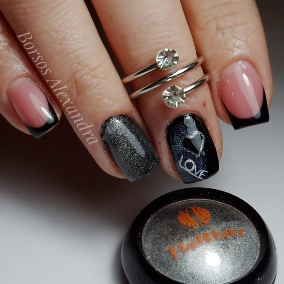 Silver cat eye pigment