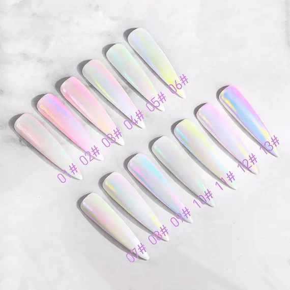 Rainbow aurora pigment 01