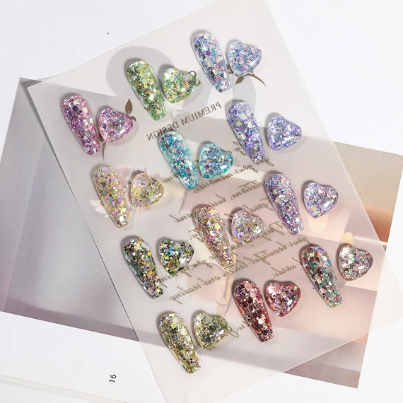 Metallic chunky glitter 04