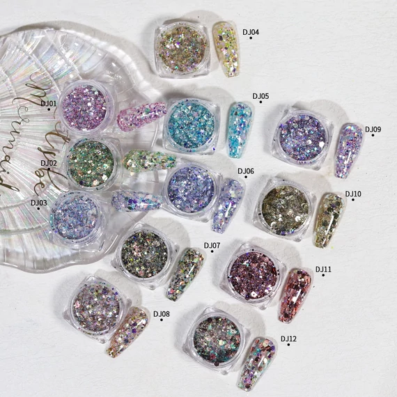 Metallic chunky glitter 05