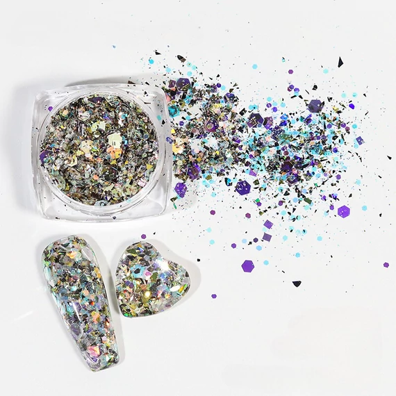Metallic chunky glitter 07
