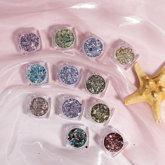 Metallic chunky glitter 08