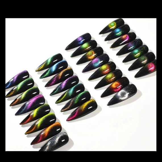 5D chameleon cat eye pigment 12