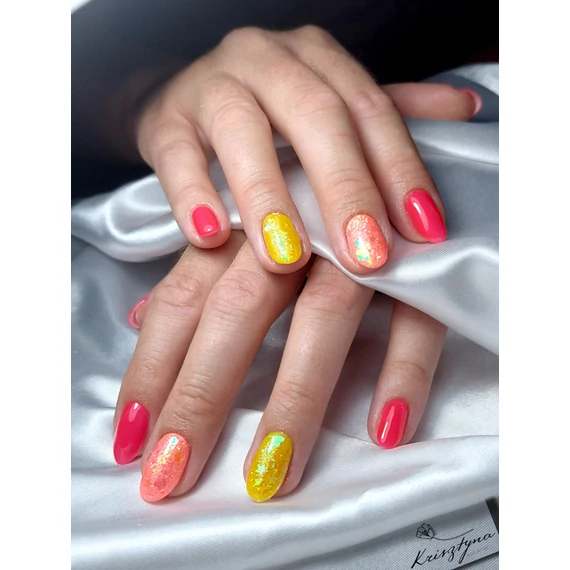Colorful galaxy glitter 10