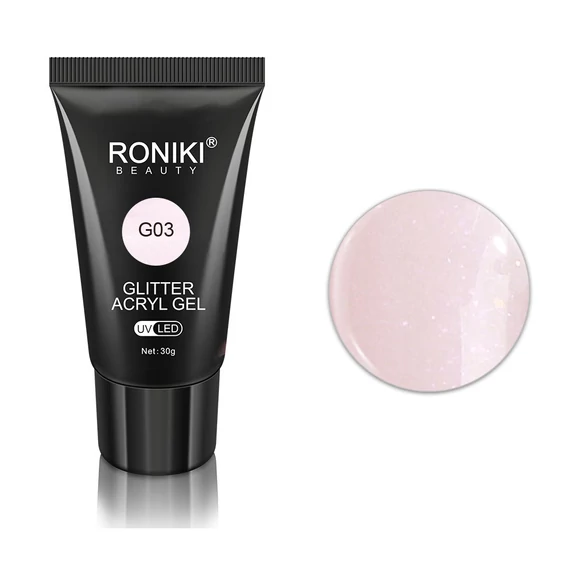 Roniki TPO free glitter poly gel - 03 - 30g