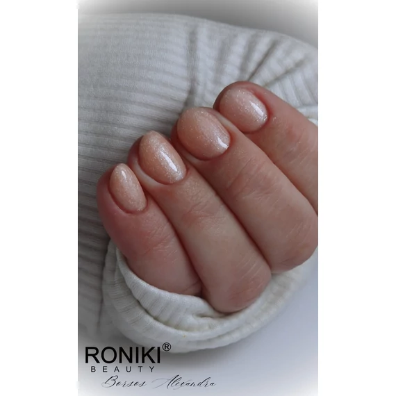 Roniki Shine rubber base  04 - csillámos